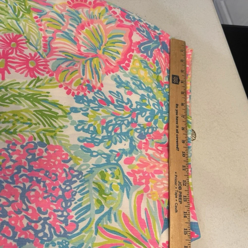 Lilly Pulitzer Marigold Skort Skirt Sunken Treasure Women's size 4 Zipper Charm - Picture 7 of 8